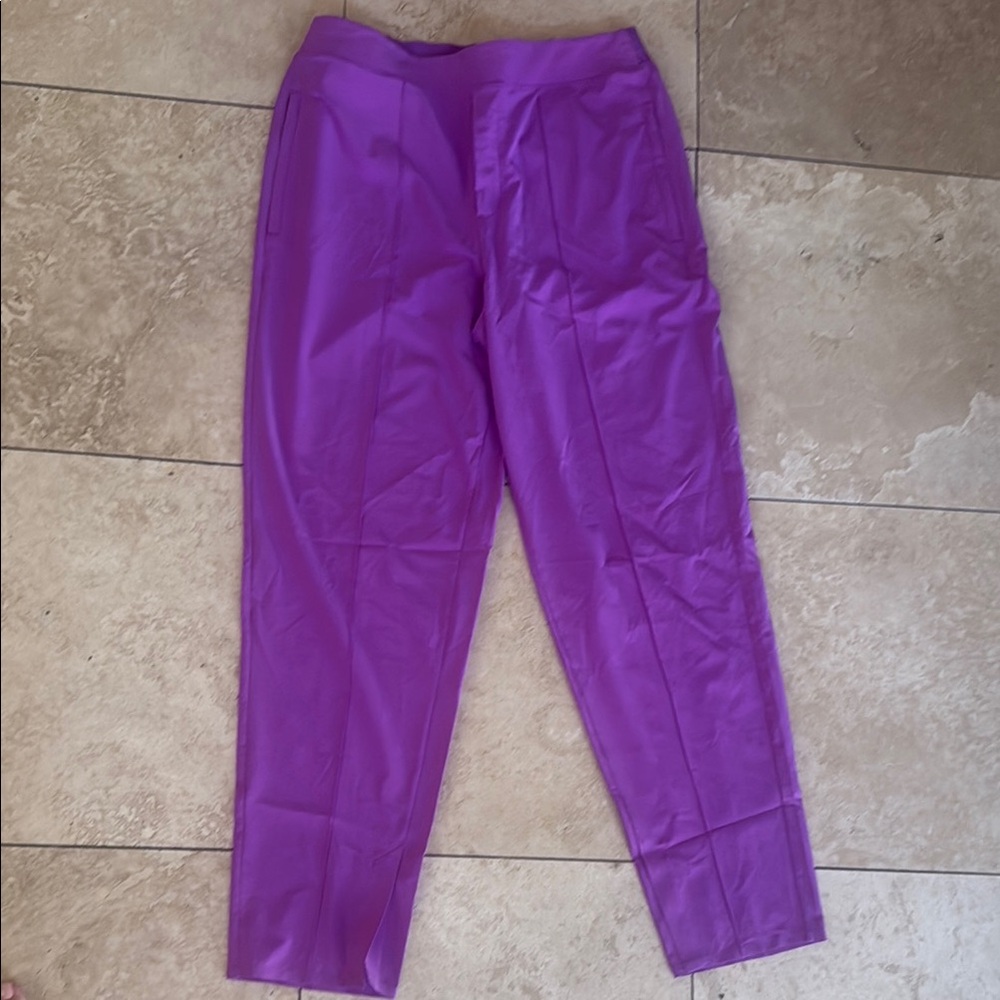 Athleta Vibrant Purple Ankle Pants